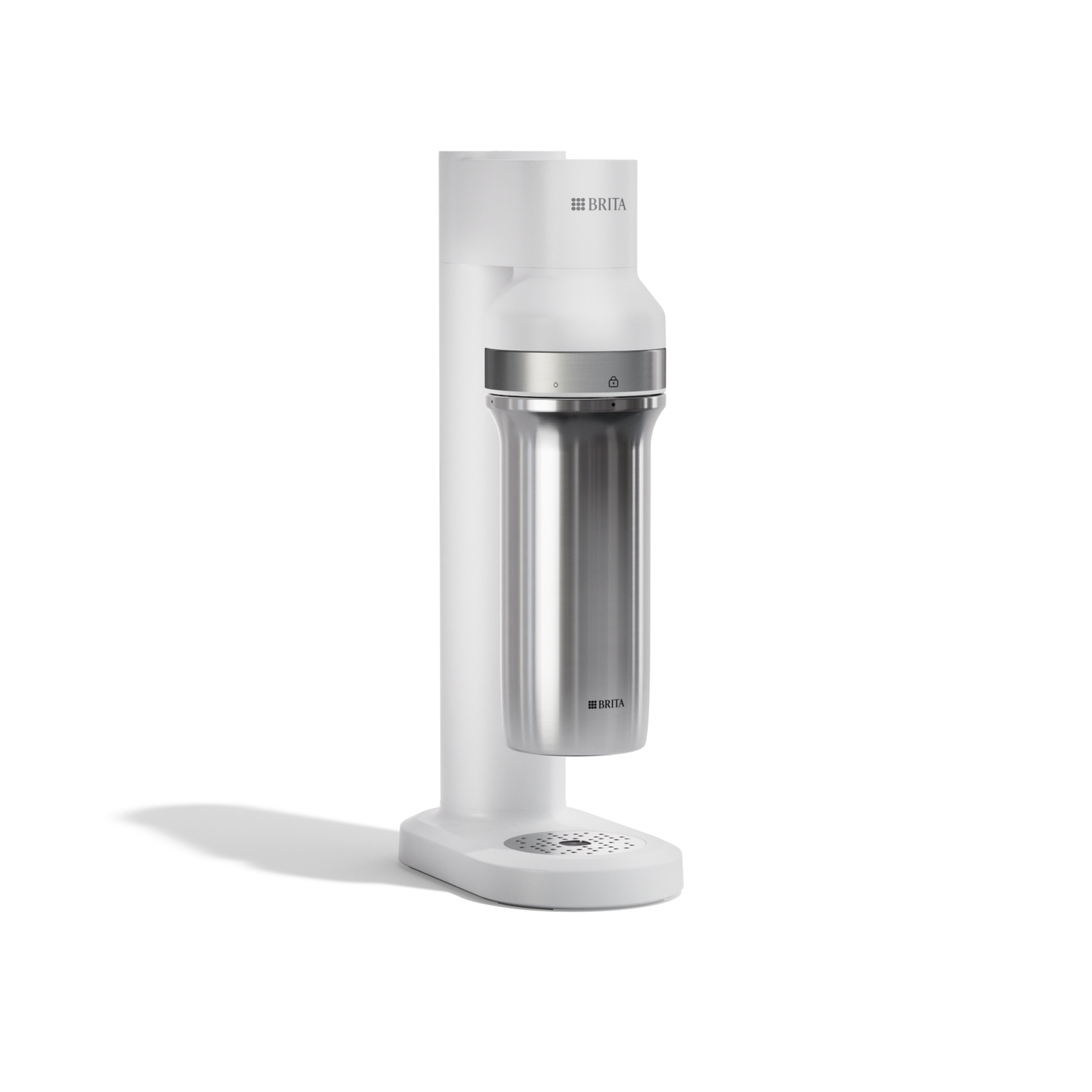 BRITA sodaTRIO Sparkling Water Maker in white